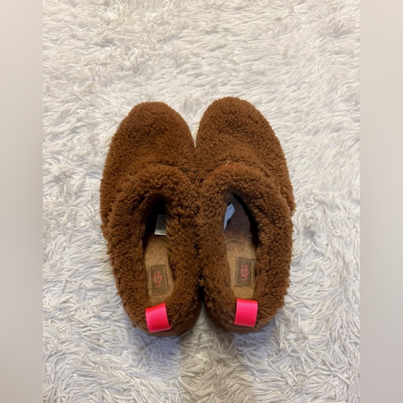 UGG TAZZ BRAID PLATFORM SLIPPERS HARDWOOD - Picture 16 of 16
